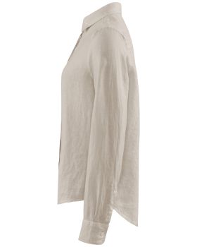 W's Sarah Seaside Linen Shirt Beige