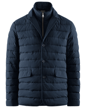 Delano Padded Blazer Navy Blue