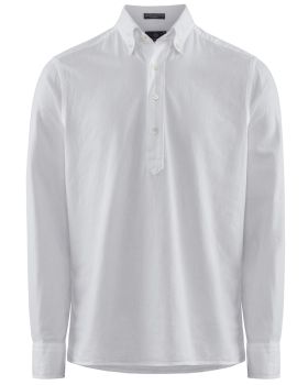 The Selvage Denim Popover Regular White