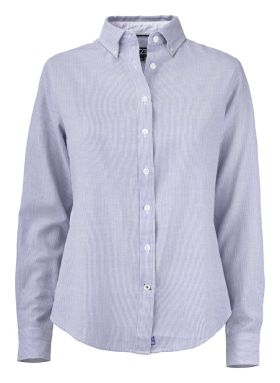 Belfair Oxford Shirt Women French Blue/White stripe