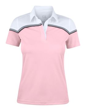Seabeck Polo Women Pink/White