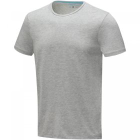 Balfour short sleeve men's organic t-shirt Grey melange