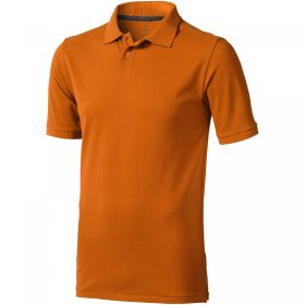 Calgary short sleeve men's polo Orange