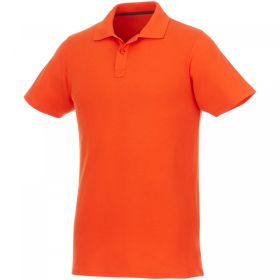 Helios short sleeve men's polo Orange