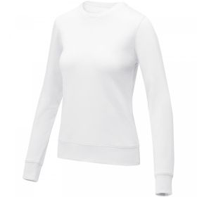 Zenon women’s crewneck sweater White