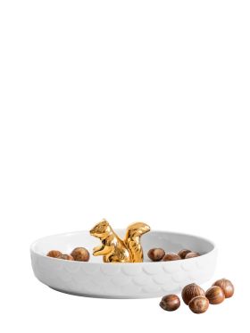Squirrel serving bowl