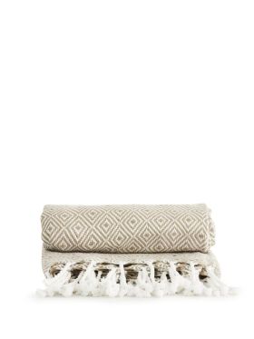 Goose eye-weave blanket