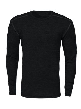 3106 UNDERSHIRT, WOOL Black