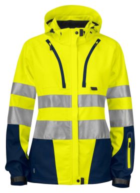 6423 JACKET WOMEN´S EN ISO 20471 CLASS 3/2 Yellow/Navy