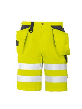 6503 SHORTS EN ISO 20471 CLASS 2/1 Yellow/Navy