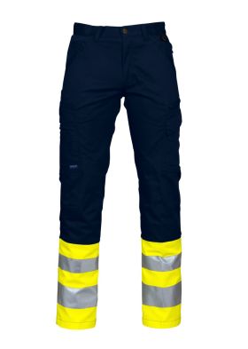 6523 WAISTPANTS EN ISO 20471 CLASS 1 Yellow/Navy