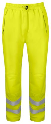 6550 RAIN PANT EN ISO 20471 CLASS 2/1 Yellow/Black