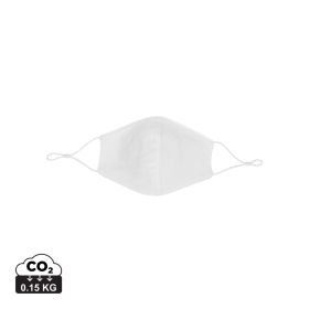 Reusable 2-ply cotton face mask White