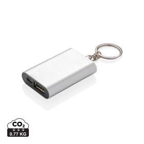 1.000 mAh keychain powerbank Silver