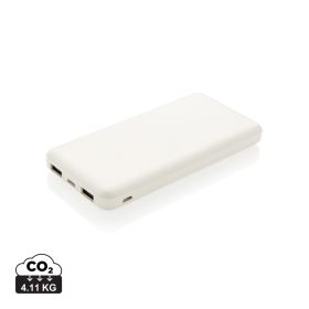 High Density 10.000 mAh Pocket Powerbank White