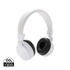 Foldable wireless headphone White