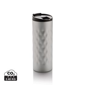 Geometric tumbler Silver