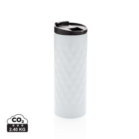 Geometric tumbler white