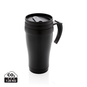 Stainless steel mug Black