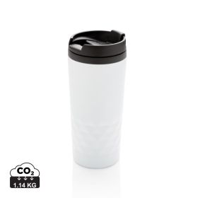 Geometric mug White