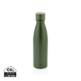 RCS Recycled stainless steel solid vacuum bottle Green