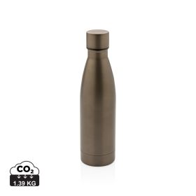 RCS Recycled stainless steel solid vacuum bottle Brown