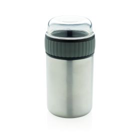 2-in-1 vacuum lunch flask