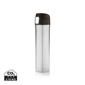 Easy lock vacuum flask Silver