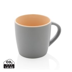 Ceramic mug with coloured inner 300ml Brown
