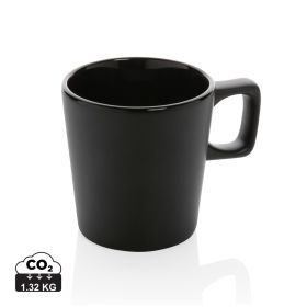 Ceramic modern coffee mug 300ml Black