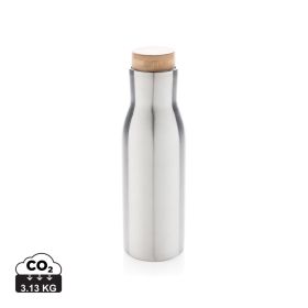 Clima leakproof vacuum bottle with steel lid grey