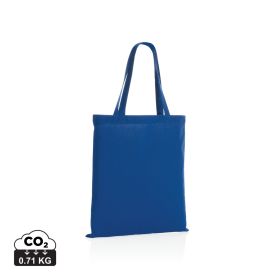 Impact AWARE™ Recycled cotton tote 145g Blue