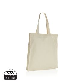 Impact AWARE™ Recycled cotton tote w/bottom 145g White