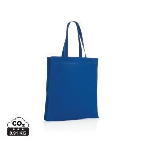 Impact AWARE™ Recycled cotton tote w/bottom 145g Blue