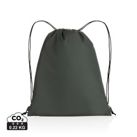 Impact AWARE™ RPET 190T drawstring bag Dark grey