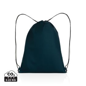 Impact AWARE™ RPET 190T drawstring bag Navy Blue