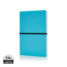 Deluxe softcover A5 notebook Blue