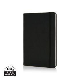 Deluxe hardcover PU A5 notebook Black