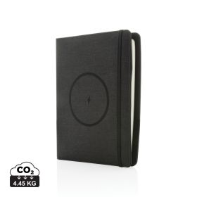 Air 5W wireless charging notebook with 5000mAh powerbank black
