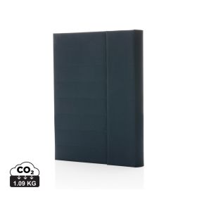 Impact Aware™ A5 notebook with magnetic closure Navy Blue