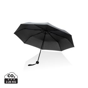 20.5" Impact AWARE™ RPET 190T mini umbrella Black