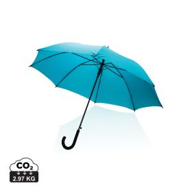 23" Impact AWARE™ RPET 190T standard auto open umbrella blue
