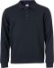 Basic Polo Sweater Dark Navy
