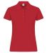 Heavy Premium Polo Women Red