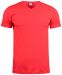 Basic-T V-neck Red