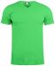 Basic-T V-neck Apple Green