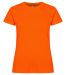 Basic Active-T Women Visibility Orange