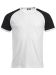 Raglan-T White/Black
