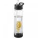 Tutti-frutti 740 ml Tritan™ infuser sport bottle Transparent