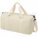 Pheebs 450 g/m² recycled cotton and polyester duffel bag 24L Natural